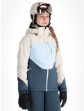 Miniatuur O'Neill, Carbonite Snow ski-jas dames Atmosphere Colour Block blauw, wit 