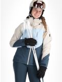 Miniatuur O'Neill, Carbonite Snow ski-jas dames Atmosphere Colour Block blauw, wit 