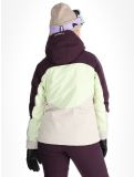 Miniatuur O'Neill, Carbonite Snow ski-jas dames Aubergine Colour Block paars, wit 