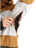 Miniatuur O'Neill, Jacksaw ski-jas heren Rich Caramel Colour block bruin, oranje 