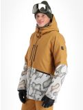 Miniatuur O'Neill, Texture ski-jas heren Hiker Camo oranje, wit 