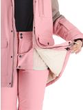 Miniatuur O'Neill, Utility Hybrid ski-jas dames Genuine Pink Colour Block bruin, roze, wit 