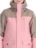 Miniatuur O'Neill, Utility Hybrid ski-jas dames Genuine Pink Colour Block bruin, roze, wit 