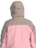 Miniatuur O'Neill, Utility Hybrid ski-jas dames Genuine Pink Colour Block bruin, roze, wit 