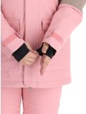 Miniatuur O'Neill, Utility Hybrid ski-jas dames Genuine Pink Colour Block bruin, roze, wit 