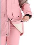 Miniatuur O'Neill, Utility Hybrid ski-jas dames Genuine Pink Colour Block bruin, roze, wit 