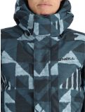 Miniatuur O'Neill, Z.E.N. Puffer Hybrid ski-jas dames Blue Triangle Ikat blauw 