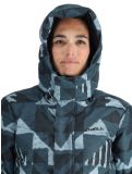 Miniatuur O'Neill, Z.E.N. Puffer Hybrid ski-jas dames Blue Triangle Ikat blauw 