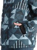 Miniatuur O'Neill, Z.E.N. Puffer Hybrid ski-jas dames Blue Triangle Ikat blauw 