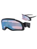 Miniatuur Oakley, Flex Scape zonnebril unisex Matte Grey Smoke - Prizm Snow Sapphire Iridium grijs 