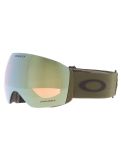 Miniatuur Oakley, Flight Deck L skibril unisex Matte New Dark Brush - Prizm Sage Gold Iridium groen 