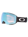 Miniatuur Oakley, Flight Deck M skibril unisex Matte Black - Prizm Sapphire Iridium zwart 