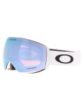 Miniatuur Oakley, Flight Deck M skibril unisex Matte White - Prizm Sapphire Iridium wit 