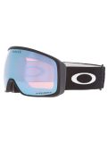 Miniatuur Oakley, Flight Tracker L skibril unisex Matte Black - Prizm Sapphire Iridium zwart 