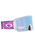 Miniatuur Oakley, Line Miner L skibril unisex Lucas Braathen Signature - Prizm Snow Sapphire Iridium roze, wit 