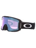 Miniatuur Oakley, Line Miner M skibril unisex Matte Black - Prizm Snow Iced Iridium zwart 