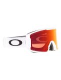 Miniatuur Oakley, Line Miner M skibril unisex Matte White - Prizm Torch Iridium wit 