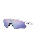 Miniatuur Oakley, Radar EV Path zonnebril unisex Polished White - Priz Snow Sapphire Iridium wit 