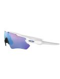 Miniatuur Oakley, Radar EV Path zonnebril unisex Polished White - Priz Snow Sapphire Iridium wit 