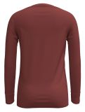 Miniatuur Odlo, Active Warm Eco thermoshirt kinderen Spiced Apple bordeaux 