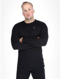 Miniatuur Odlo, Merino 160 thermoshirt heren Black zwart 