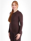 Miniatuur Odlo, Merino 200 thermoshirt dames Fudge paars 