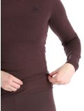 Miniatuur Odlo, Merino 200 thermoshirt dames Fudge paars 