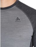 Miniatuur Odlo, Natural Performance PW 150 thermoshirt heren Grey Melange - Dark Grey Melange grijs 