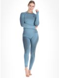 Miniatuur Odlo, Perfomance Warm Eco thermobroek dames Provincial Blue blauw 