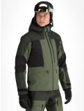 Miniatuur Peak Performance, M Gravity Gore-Tex 3L hardshell ski-jas heren Olive Extreme / Offblack / Pine Needle groen, zwart 