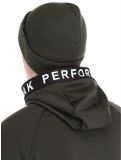 Miniatuur Peak Performance, M Rider Mid Zip Hood vest heren Olive Extreme Black groen, zwart 