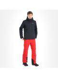 Miniatuur Peak Performance, Maroon ski-jas slim fit heren Zwart