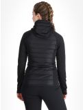 Miniatuur Peak Performance, W Down Hybrid Hood vest dames 