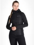 Miniatuur Peak Performance, W Down Hybrid Hood vest dames 