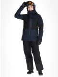 Miniatuur Peak Performance, W Gravity Gore-Tex 3L hardshell ski-jas dames Salute Blue / Black / Blue Shadow blauw, zwart 