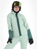 Miniatuur Peak Performance, W Rider Insulated Ski ski-jas dames Delta Green Smoke Pine groen 