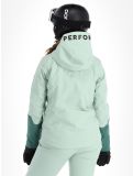 Miniatuur Peak Performance, W Rider Insulated Ski ski-jas dames Delta Green Smoke Pine groen 