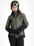 Miniatuur Peak Performance, W Rider Tech 2L ski-jas dames Pine Needle / Black groen, zwart 