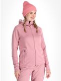 Miniatuur Peak Performance, W Rider Zip Hood vest dames Bitter Root roze 