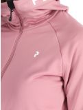 Miniatuur Peak Performance, W Rider Zip Hood vest dames Bitter Root roze 