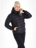 Miniatuur Peak Performance, W Tomic Insulated Hood donsjas dames Black zwart 