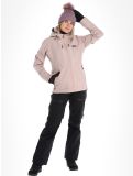 Miniatuur Picture, Aeron 3L hardshell ski-jas dames Shadow Gray roze 