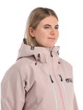 Miniatuur Picture, Aeron 3L hardshell ski-jas dames Shadow Gray roze 