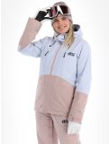 Miniatuur Picture, Fresya ski-jas dames Shadow Gray grijs, roze 