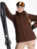 Miniatuur Picture, Lement ski-jas dames Chicory Coffee bruin 