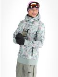 Miniatuur Picture, Printed softshell ski-jas heren Blurry Water Print multicolor 