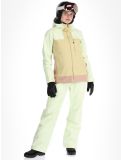 Miniatuur Picture, Seakrest ski-jas dames Lime Cream Hemp Roebuck bruin, groen 