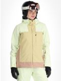 Miniatuur Picture, Seakrest ski-jas dames Lime Cream Hemp Roebuck bruin, groen 