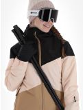 Miniatuur Picture, Seakrest ski-jas dames Tannin-Black beige, zwart 