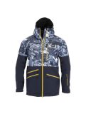 Miniatuur Picture, Stone Jkt ski-jas heren print Blauw